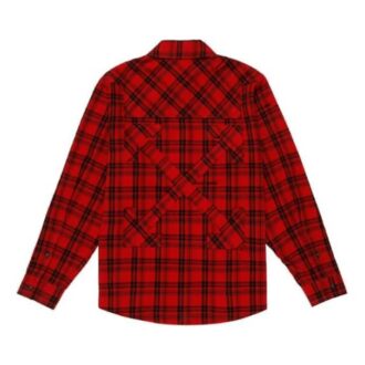 c/o Virgil Abloh Flanellskjorta för män Röd