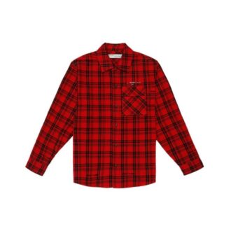 c/o Virgil Abloh Flanellskjorta för män Röd
