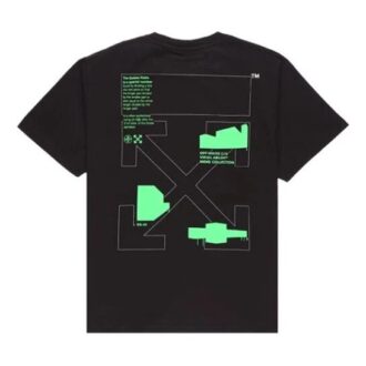 C/O Virgil Abloh Herr svart Arch Shapes Over