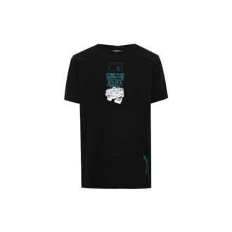 C/O Virgil Abloh Herr Svart Fibonacci Dripping Arrows Slim