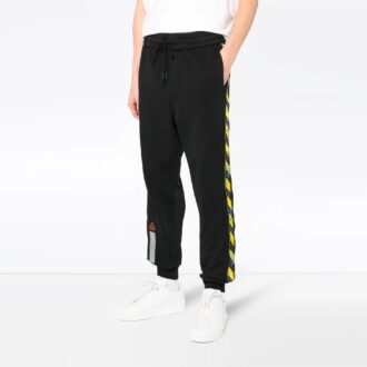 C/O Virgil Abloh Herrbyxor Black Tape Svarta