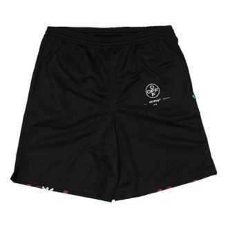 C/O Virgil Abloh Herrshorts i svart Diag Stencil Mesh