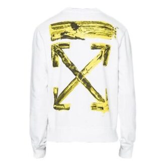 C/O Virgil Abloh Herrtröja i vit akryl med Arrows