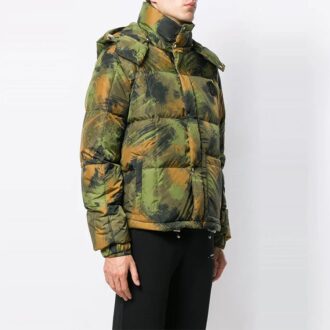 Camouflage Padded Jacket ”Green”