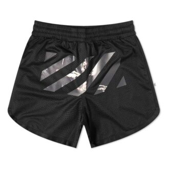Caravaggio Arrow Mesh-träningsshorts Svart