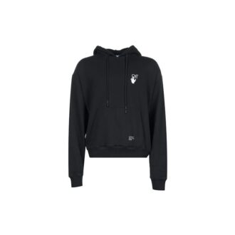 Caravaggio Arrow Over Hoodie ”Svart/Vit”