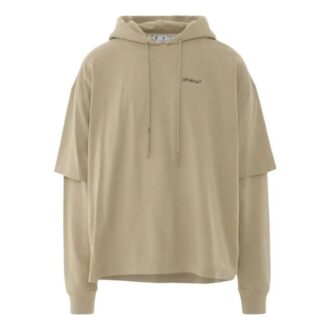 Caravaggio Arrow T-shirt med dubbla huvor ”Dark Sand”