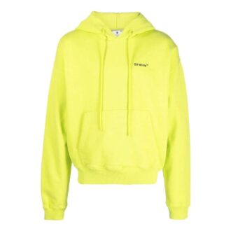 Caravaggio Arrows-hoodie ”Lime”