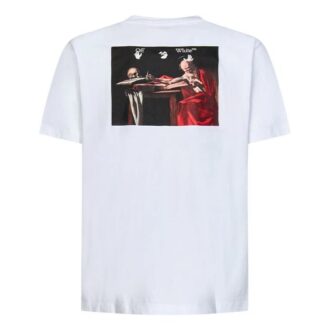 Caravaggio Paint Slim Tee ”White Black”