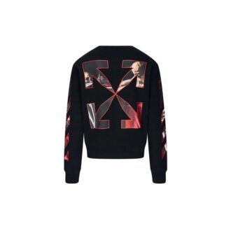 Caravaggio Slim Crewneck ”Svart/Röd”