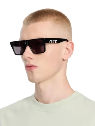 Casper solglasögon med mörkgröna linser