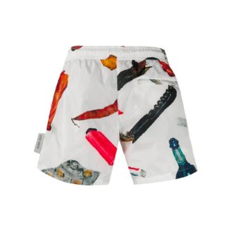 Casual Applique Pill Shorts Herr Vit