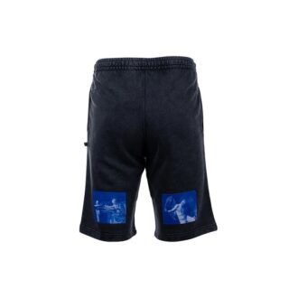 Casual Shorts med alfabetlogotyp, grå
