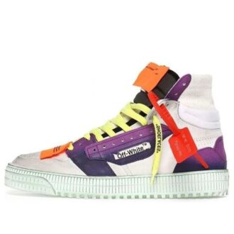 Court-sneakers i läder