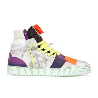 Court-sneakers i läder
