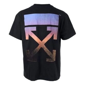 Degrade Arrow Over T-shirt ”Svart/Flerfärgad”