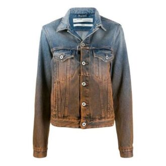 Degrade Gradient Denim Jacket Slim Fit-version