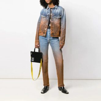Degrade Gradient Denim Jacket Slim Fit-version