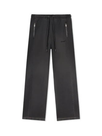 Distress Diag Slouchy Sweatpants