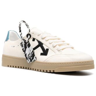 Dunk Low med sammanfogade snören ”White Blue Tan”