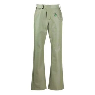 Enfärdade designbyxor, slim fit-modell