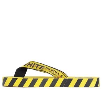 Flip Flops ”Graphic Print – Yellow”
