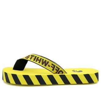 Flip Flops ”Graphic Print – Yellow”