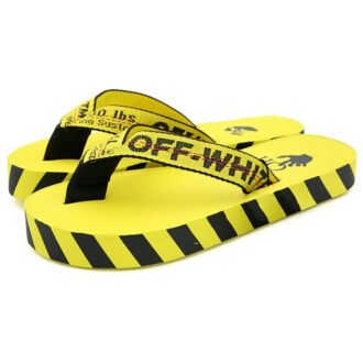 Flip Flops ”Graphic Print – Yellow”