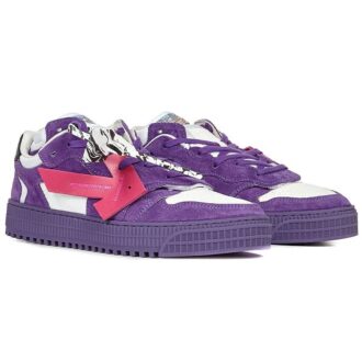 Floating Arrow låga Sneakers ”Lila Rosa Vit”