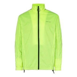 Fluo Yellow Track Sports Jacket Fluorescens