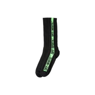Fluorescerande industriella bältesstrumpor ”Black Green”