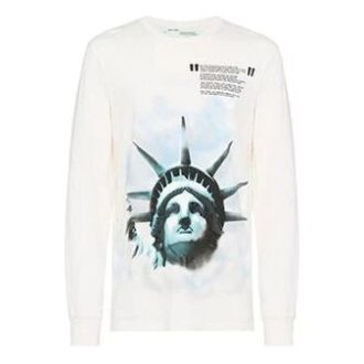 Frihetsgudinnan-T-shirt ”Black White Blue”