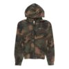 FW19 kamouflageprint med dragkedja