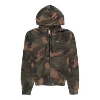 FW19 kamouflageprint med dragkedja