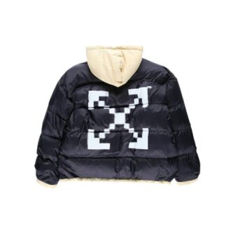 FW19 Scaffolding Zipped Puffer Arrow Jacket Herr Blå