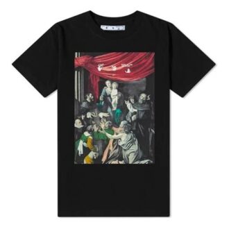 FW20 Caravag-målning Kortärmad Slim