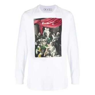 FW20 Caravaggio-tryckt långärmad tröja