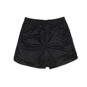 FW20 Caravaggio-tryckta sportshorts för män, svarta