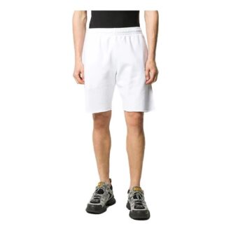 FW20 Caravaggio-tryckta sportshorts för män, vita