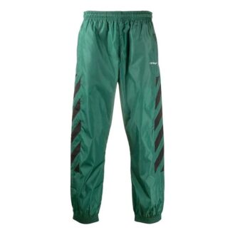 Fw20 Diagonal Stripes Embroidery Herrbyxor