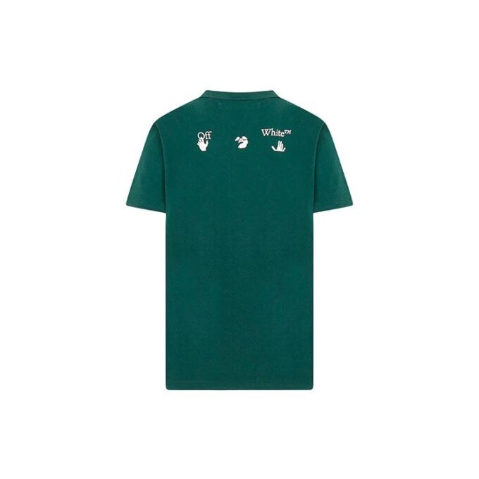 FW20 Logo-tryck Bomull Herr Grön