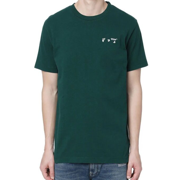 FW20 Logo-tryck Bomull Herr Grön