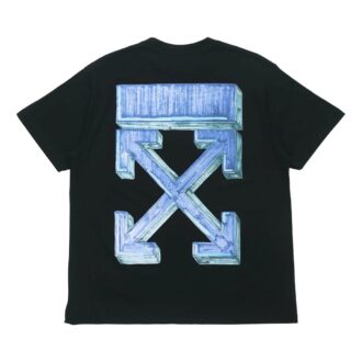 Fw20 Maker Arrows Print kortärmad T-shirt med rund hals