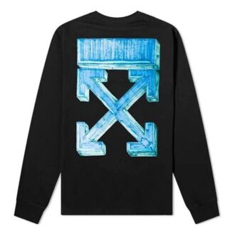 Fw20 Marker Arrows Print långärmad T-shirt