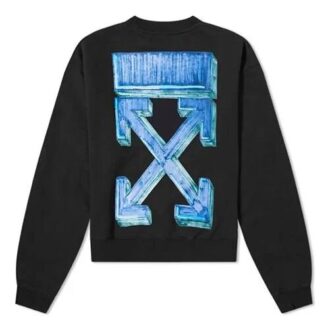 FW20 Marker Arrows Pullover Herr Svart