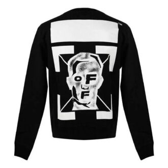 FW20 Masked Face Arrow Tröja ”Black White”