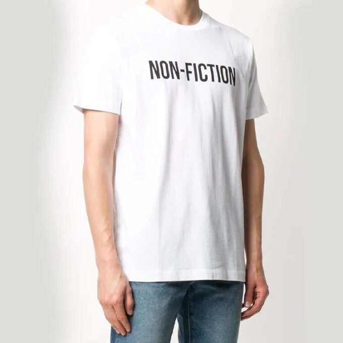 FW20 Non-Fiction Printed Men Vit
