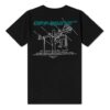 FW20 Trellis-tryckta byxor, normal version, herr, svart