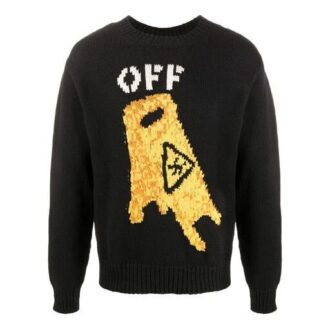 FW20 Tröja för män Svart/Gul