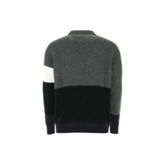 FW20 Tröja med logotryck för män Grå